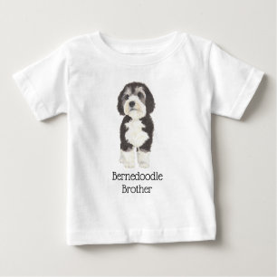 T-shirt Pour Bébé Bernedoodle personnalisable