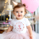 T-shirt Pour Bébé Berry fraise Premier anniversaire bébé<br><div class="desc">Fraise Berry Premier bébé Baby T-shirt bébé d'anniversaire. Éléments correspondants disponibles.</div>