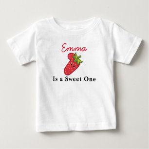 T-shirt Pour Bébé Berry Premier Anniversaire Sweet one