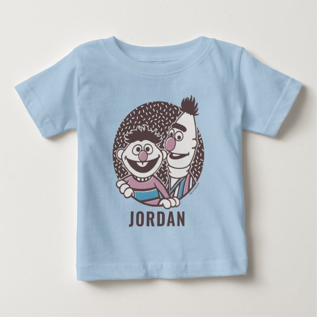 T-shirt Pour Bébé Bert & Ernie | Frères (Devant)