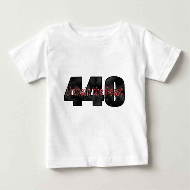 T-shirt Pour Bébé Bête de 440 Mopar (Devant)