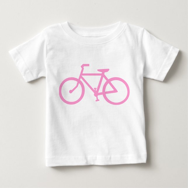 T-shirt Pour Bébé Bicyclette (Devant)