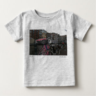 T-shirt Pour Bébé Bicyclette d'Amsterdam
