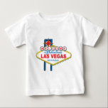 T-shirt Pour Bébé Bienvenue à Fabulous Las Vegas<br><div class="desc">Conception rétro Las Vegas</div>