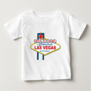 T-shirt Pour Bébé Bienvenue à Las Vegas