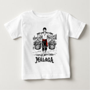 T-shirt Pour Bébé Bienvenue à Malaga 5 : El Cenachero