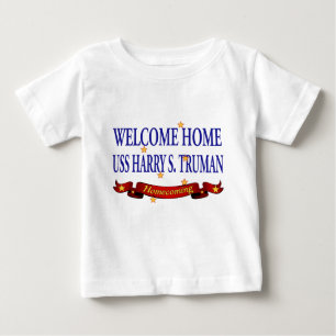 T-shirt Pour Bébé Bienvenue Accueil USS Harry S. Truman