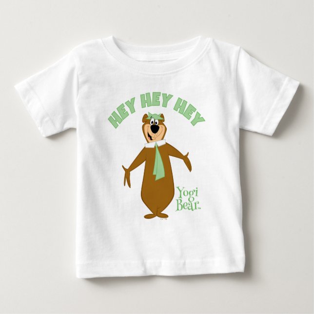 T-shirt Pour Bébé Bienvenue Yogi Bear (Devant)