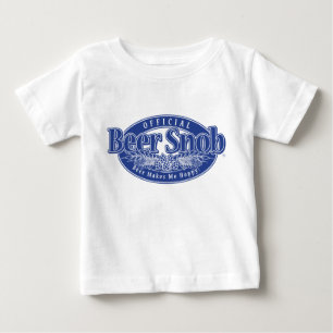 T-shirt Pour Bébé Bière Snob - La bière me fait Hoppy