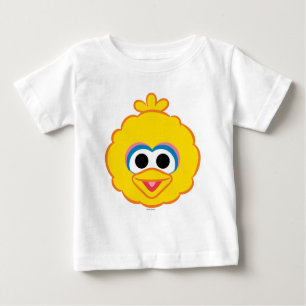 T-shirt Pour Bébé Big Bird Souriant Face 2