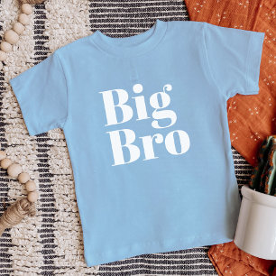 T-shirt Pour Bébé Big Bro   Famille de frères