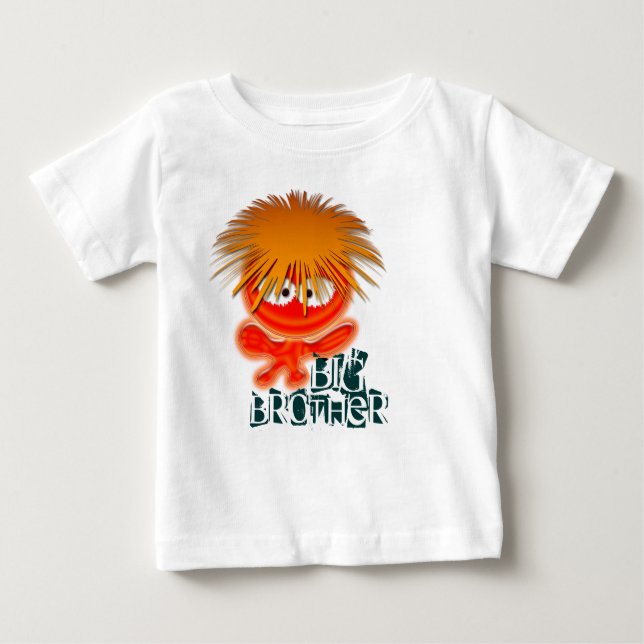 T-shirt Pour Bébé Big Brother (Devant)