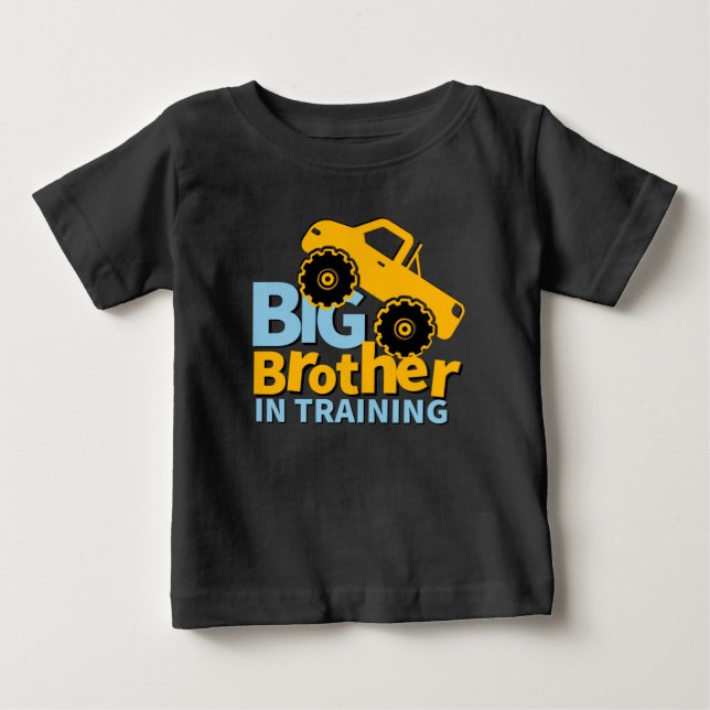 T-shirt Pour Bébé Big Brother du garçon en formation, Faire-part de  (Devant)