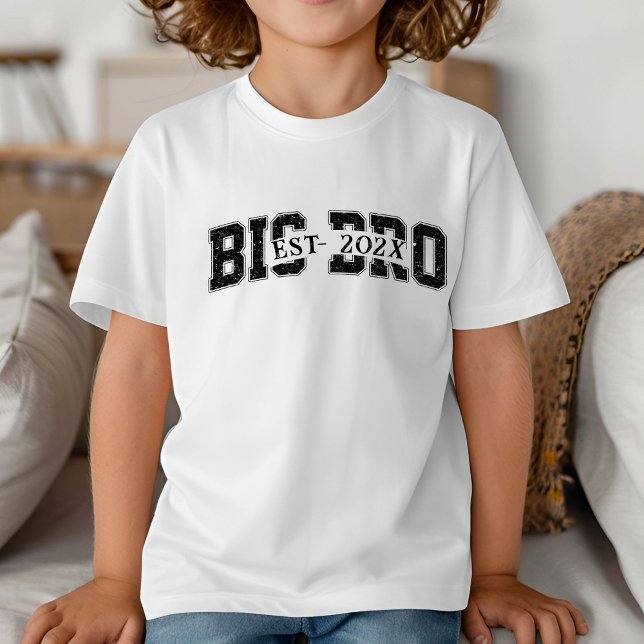 T-shirt Pour Bébé Big Brother Faire-part de grossesse (Créateur téléchargé)