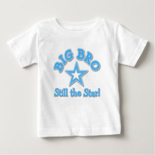 T-shirt Pour Bébé Big Brother Jusqu'à l'étoile