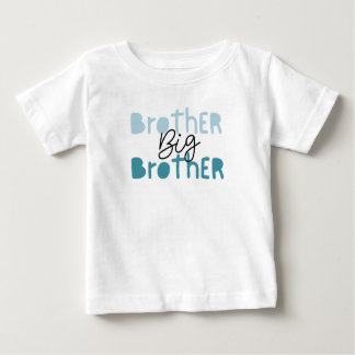 T-shirt Pour Bébé Big Brother Tee. Companion to Lil' Brother Tee