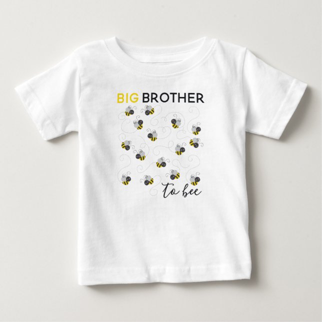 T-shirt Pour Bébé Big Brother to Bee (Devant)