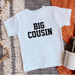 T-shirt Pour Bébé Big Cousin Famille correspondante