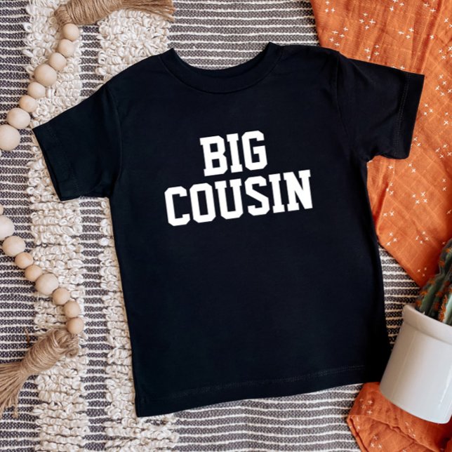 T-shirt Pour Bébé Big Cousin | Famille correspondante (Créateur téléchargé)