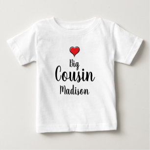 T-shirt Pour Bébé Big Cousin personnalisé