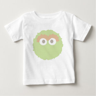 T-shirt Pour Bébé Big Face Baby Oscar the Grouch