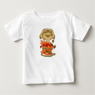 T-shirt Pour Bébé Big Head Junten Cat