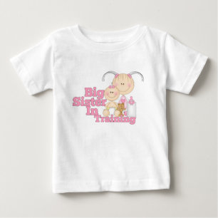 T-shirt Pour Bébé Big Sis En Formation