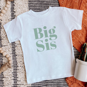 T-shirt Pour Bébé Big Sis   Famille de frères jumeaux