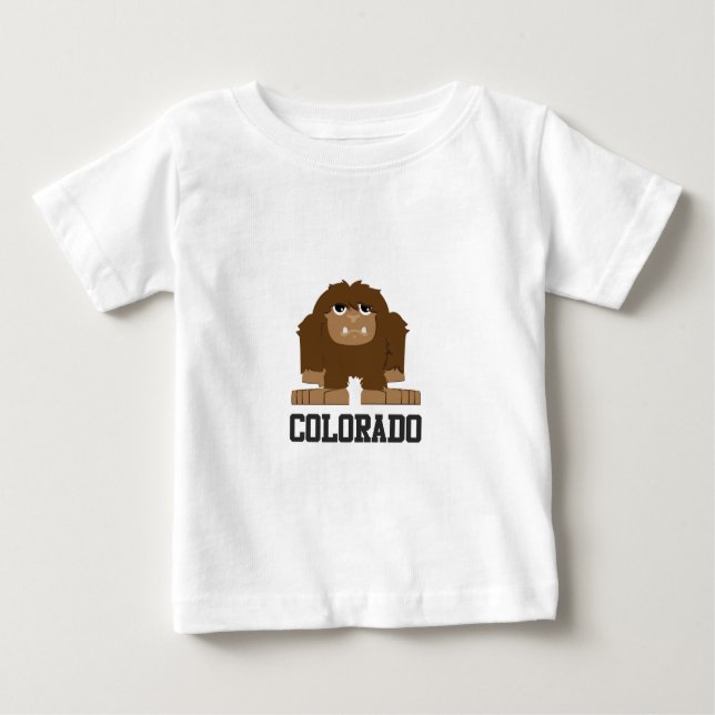 T-shirt Pour Bébé Bigfoot Colorado (Devant)