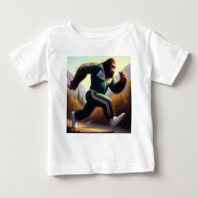 T-shirt Pour Bébé Bigfoot en cours (Devant)