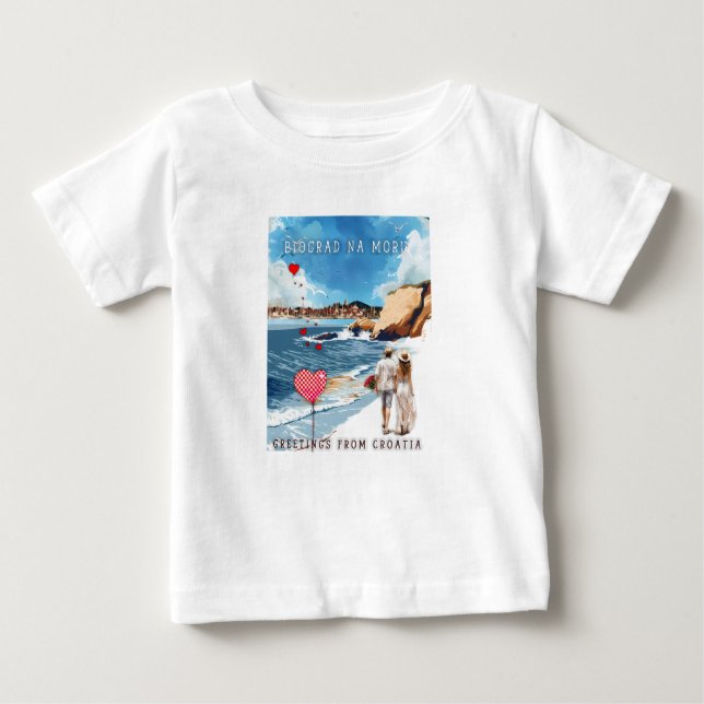 T-shirt Pour Bébé Biograd na moru 5 (Devant)