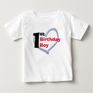 T-shirt Pour Bébé Birthday Boy Shirt (1er)
