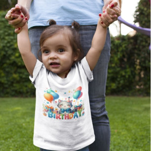 T-shirt Pour Bébé Birthday Celebration
