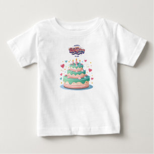T-shirt Pour Bébé Birthday Celebration Time Let’s Party