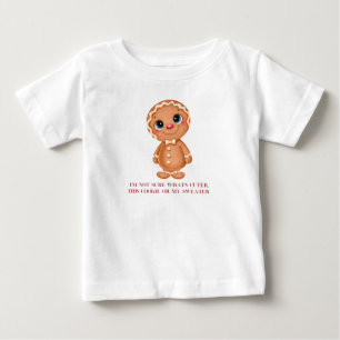 T-shirt Pour Bébé Biscuit de Noël