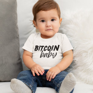 T-shirt Pour Bébé bitcoin BABY crypto style de rue cadeau mignon