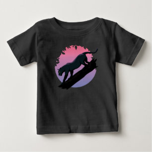 T-shirt Pour Bébé Black Panther animal Jungle