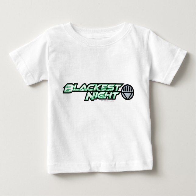 T-shirt Pour Bébé Blackest Night Logo 2 (Devant)