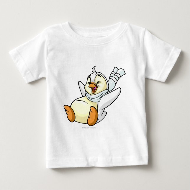 T-shirt Pour Bébé Blanc de Bruce (Devant)