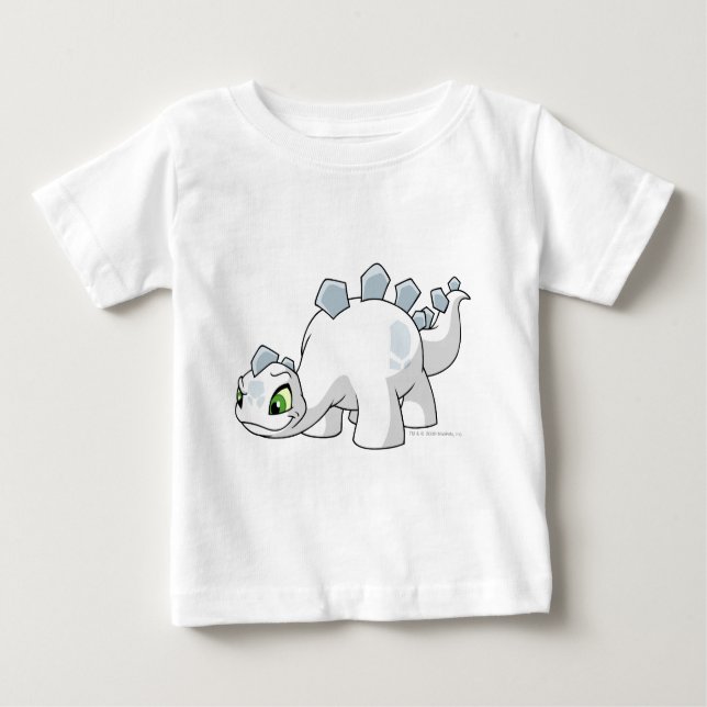 T-shirt Pour Bébé Blanc de Chomby (Devant)
