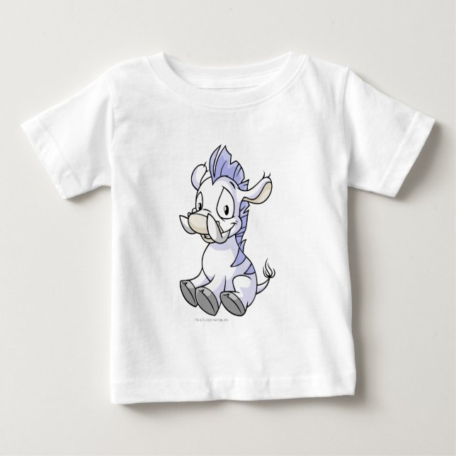 T-shirt Pour Bébé Blanc de Moehog (Devant)