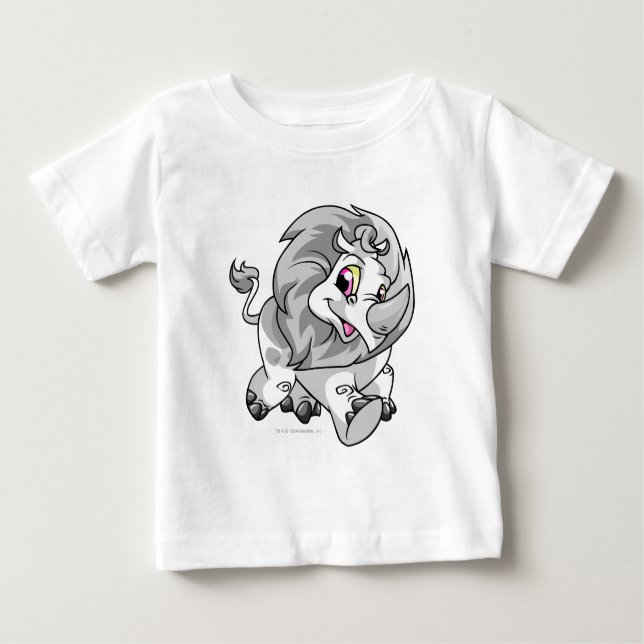 T-shirt Pour Bébé Blanc de Tonu (Devant)