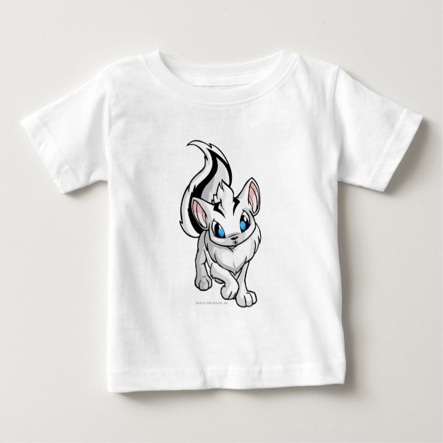 T-shirt Pour Bébé Blanc de Xweetok (Devant)