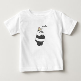 T-shirt Pour Bébé blanc, t-shirt, panda