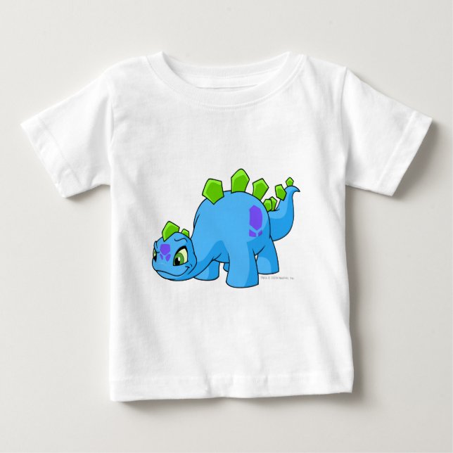 T-shirt Pour Bébé Bleu Chomby (Devant)