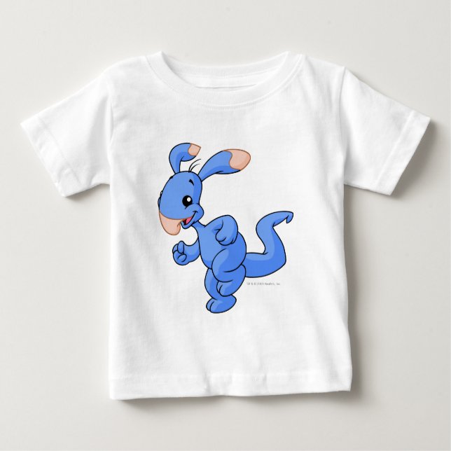 T-shirt Pour Bébé Bleu de Blumaroo (Devant)