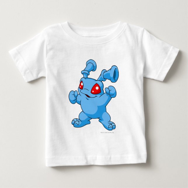 T-shirt Pour Bébé Bleu de Grundo (Devant)
