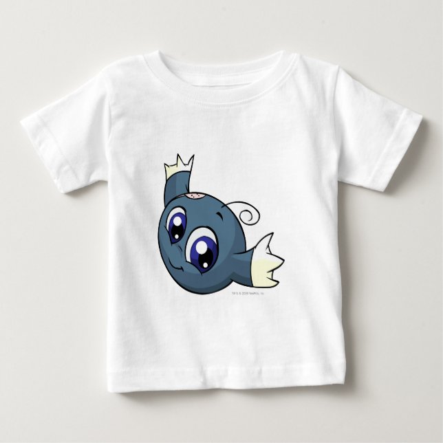 T-shirt Pour Bébé Bleu de Kiko (Devant)