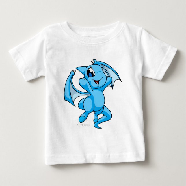 T-shirt Pour Bébé Bleu de Shoyru (Devant)