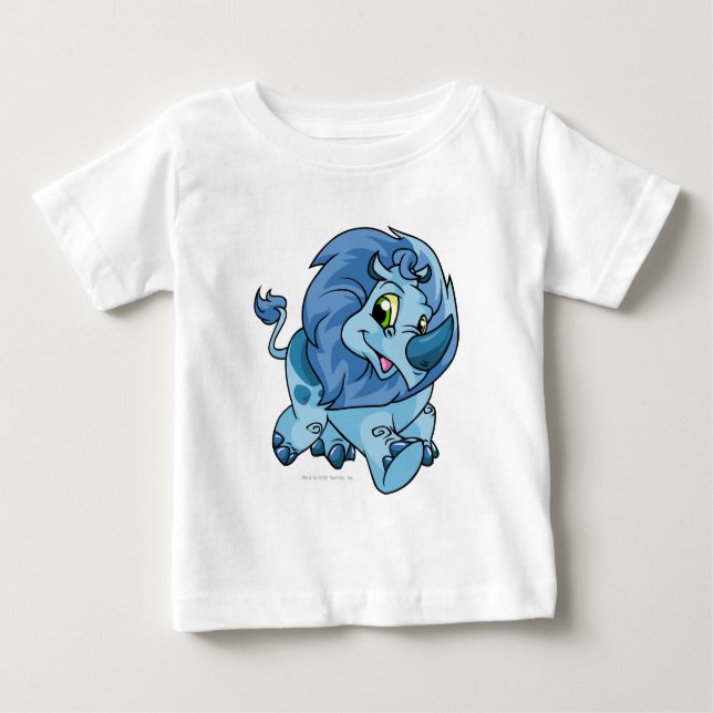 T-shirt Pour Bébé Bleu de Tonu (Devant)